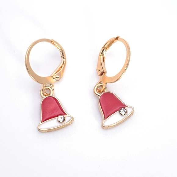 Christmas Bell Earrings - Picture 2 of 5